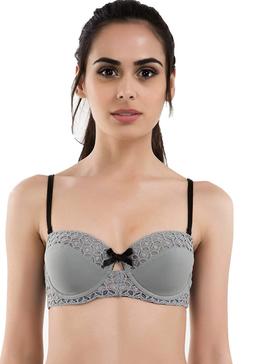Candour Nylon Molded Padded Wired Bra