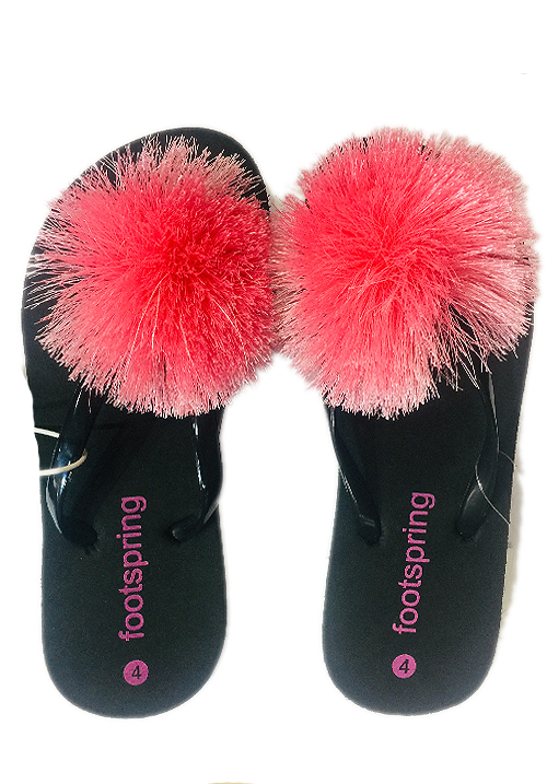 Essentials Pink Flower Footwear