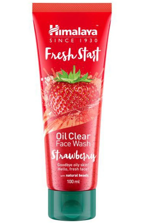 Himalya oil clear strawberry face wash