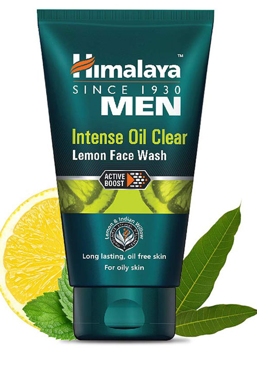 Himalaya intense oil clear lemon face wash