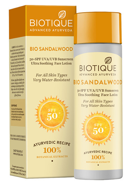 Bio Sandalwood Sunscreen Face Lotion