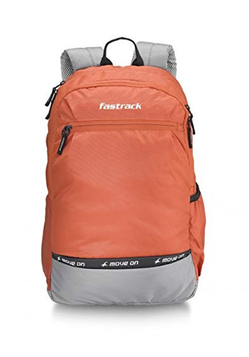 Fastrack 30 Ltrs Orange Casual Backpack