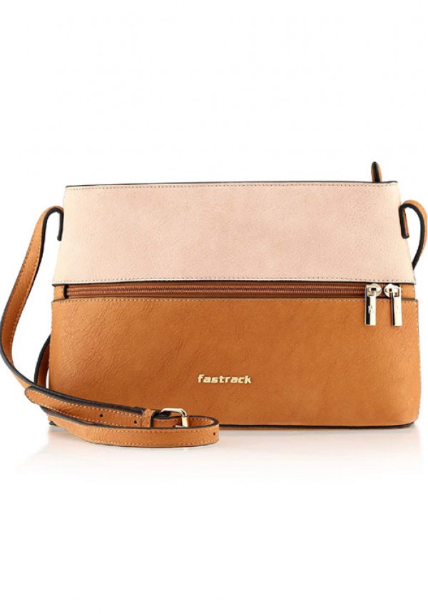 Buy Fastrack Queens Women's Sling Bag (Pink) - Essnetialskart.com