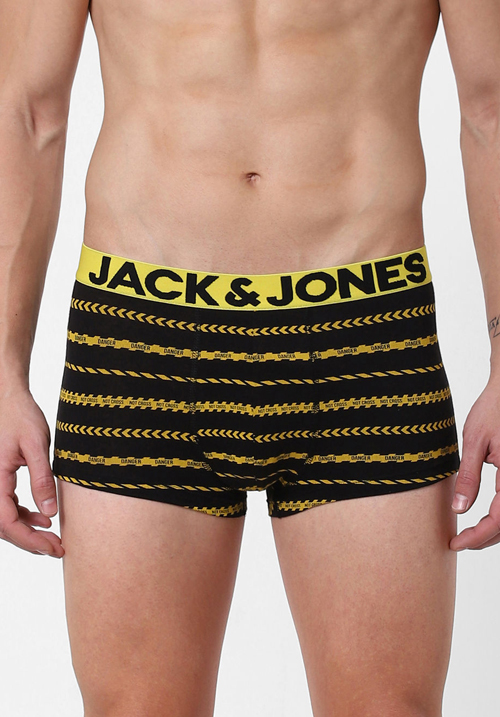 Jack and Jones Caution Stripe Trunk 