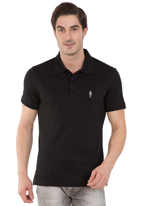 Jockey Polo T-Shirt Black 3912