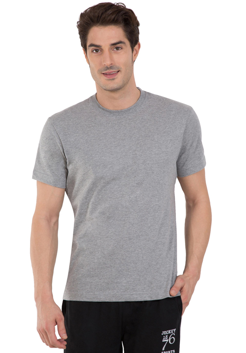Jockey Round T-Shirt Grey 2714