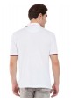 Jockey Wordly White Polo T-Shirt 3912