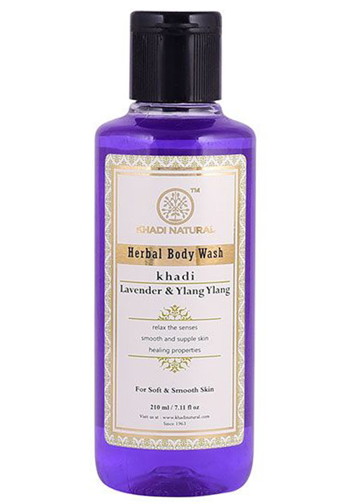 Khadi Natural Lavender and Ylang Ylang body wash