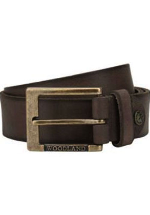 Woodland Leather Belt Color Brown